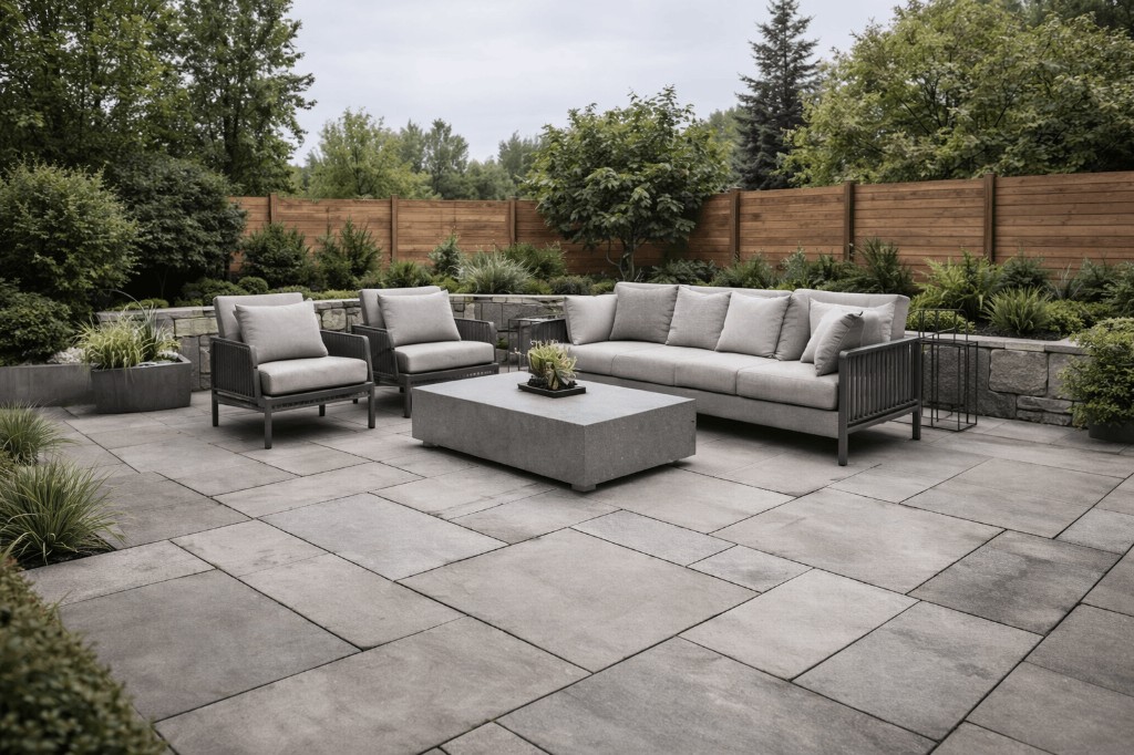 Patios: Custom patio design and installation to enhance outdoor living.